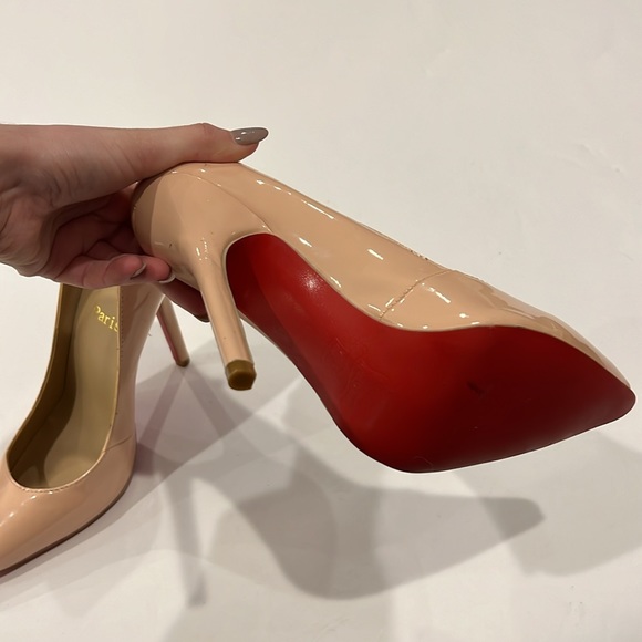Christian Louboutin So Kate 120MM Patent Leather Pumps size 38 (8) - Picture 9 of 11